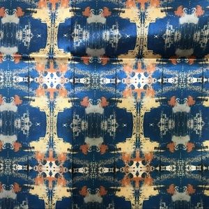 Satin Art scarf by GMR Art studio